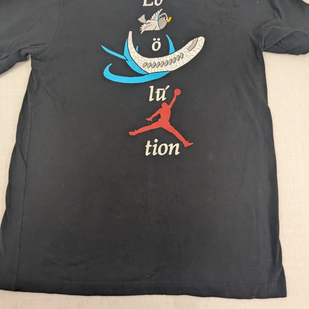 Jordan Evolution Black Tee Medium - image 7